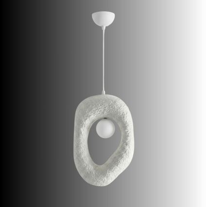 Brilagi - WABI SABI Cable-Hung Pendant Light 1xG9/8W/230V White