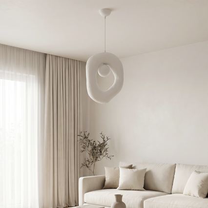 Brilagi - WABI SABI Cable-Hung Pendant Light 1xG9/8W/230V White