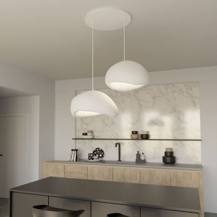 Brilagi - WABI SABI Cable-Hung Pendant Light 2xE27/40W/230V White