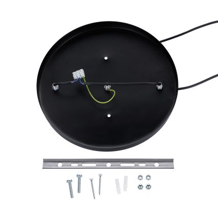 Brilagi - WABI SABI cable-hung pendant light, 2xE27/40W/230V, Ø 60 cm, black