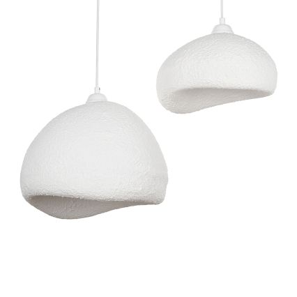 Brilagi - WABI SABI Cable-Hung Pendant Light 2xE27/40W/230V Ø 70 cm White