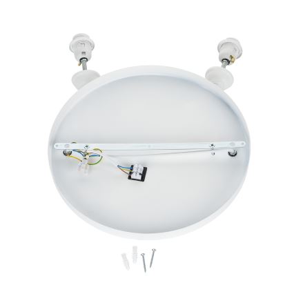 Brilagi - WABI SABI cable-hung pendant light 2xE27/40W/230V Ø 74 cm white