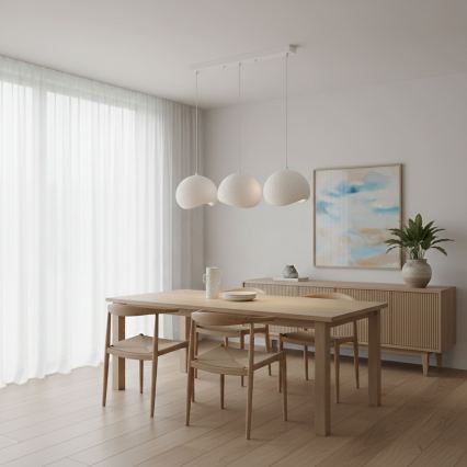 Brilagi - WABI SABI cable-hung pendant light 3xE27/40W/230V white