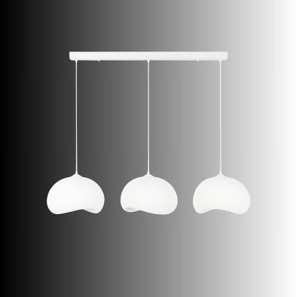 Brilagi - WABI SABI cable-hung pendant light 3xE27/40W/230V white
