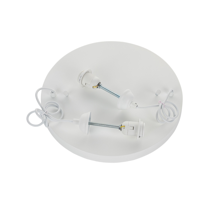 Brilagi - WABI SABI cable pendant 2x E27/40W/230V, dia. 45 cm, white