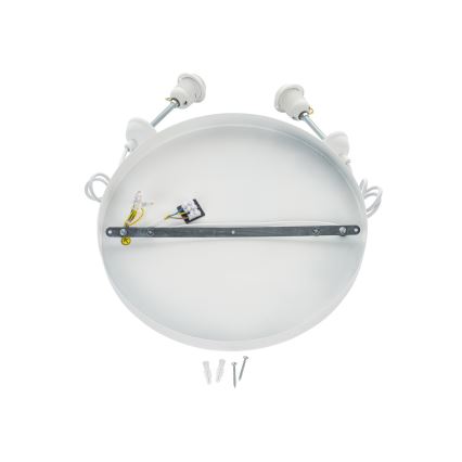Brilagi - WABI SABI cable pendant 2x E27/40W/230V, dia. 45 cm, white