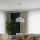 Brilagi - WABI SABI Cable Pendant Lamp 1xE27/40W/230V Ø 32 cm, White