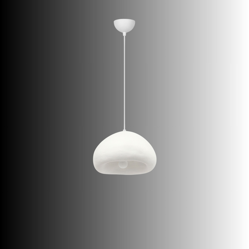 Brilagi - WABI SABI Cable Pendant Lamp 1xE27/40W/230V Ø 32 cm, White