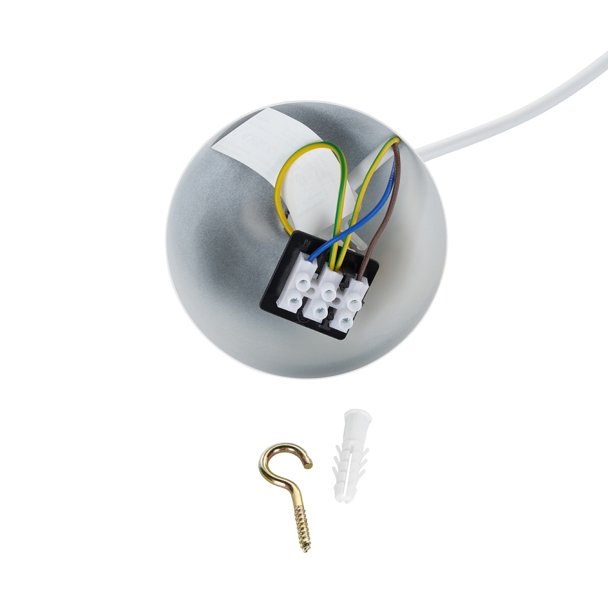 Brilagi - WABI SABI Cable Pendant Lamp 1xE27/40W/230V Ø 32 cm, White