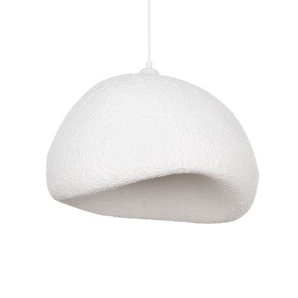 Brilagi - WABI SABI Cable Pendant Lamp 1xE27/40W/230V Ø 50 cm White