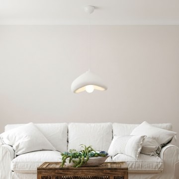 Brilagi - WABI SABI Cable Pendant Light 1xE27/40W/230V, Ø 30 cm, White