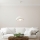 Brilagi - WABI SABI Cable Pendant Light 1xE27/40W/230V, Ø 30 cm, White