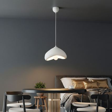 Brilagi - WABI SABI Cable Pendant Light 1xE27/40W/230V, Ø 30 cm, White