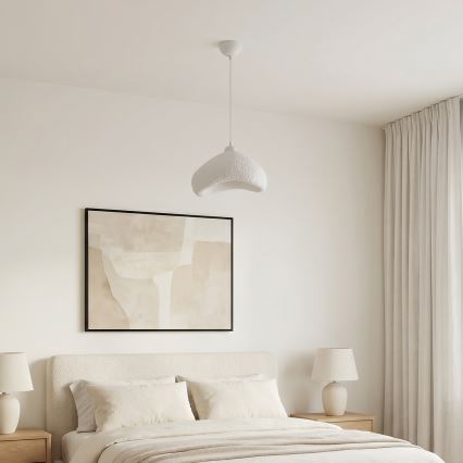 Brilagi - WABI SABI Cable Pendant Light 1xE27/40W/230V, Ø 30 cm, White