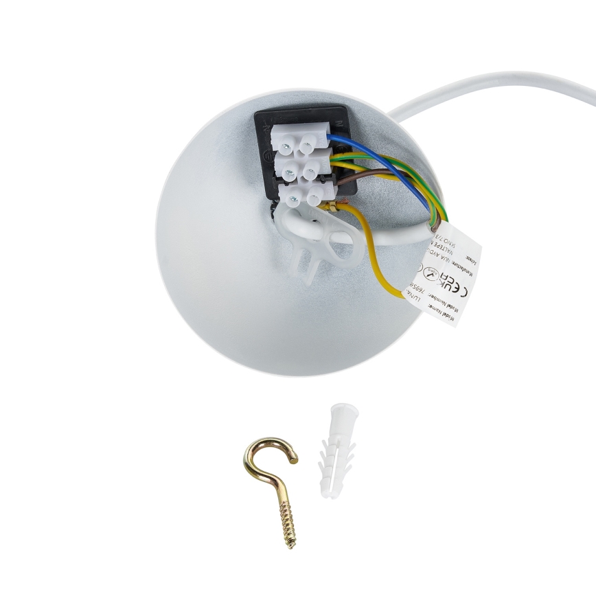 Brilagi - WABI SABI Cable Pendant Light 1xE27/40W/230V, Ø 30 cm, White