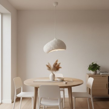 Brilagi - WABI SABI cable pendant light 1xE27/40W/230V, Ø 32 cm, white