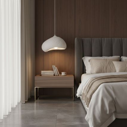 Brilagi - WABI SABI cable pendant light 1xE27/40W/230V, Ø 32 cm, white