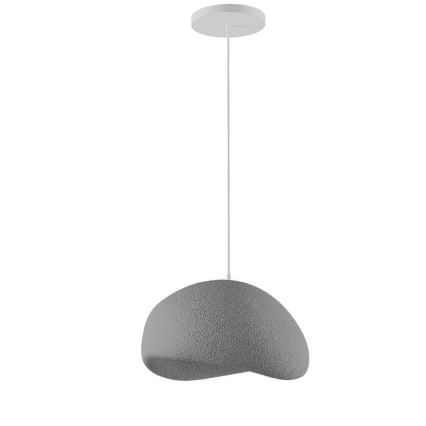 Brilagi - WABI SABI Cable Pendant Light 1xE27/40W/230V Ø 35 cm, grey