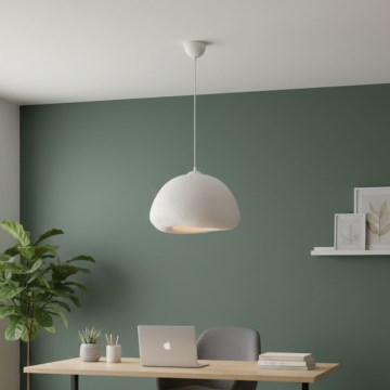 Brilagi - WABI SABI Cable Pendant Light, 1xE27/40W/230V, Ø 42 cm, White