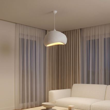 Brilagi - WABI SABI Cable Pendant Light, 1xE27/40W/230V, Ø 42 cm, White