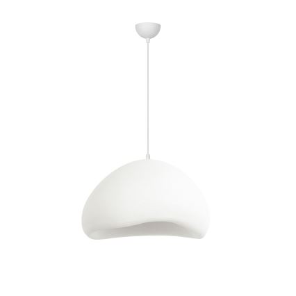 Brilagi - WABI SABI Cable Pendant Light 1xE27/40W/230V Ø 50 cm White