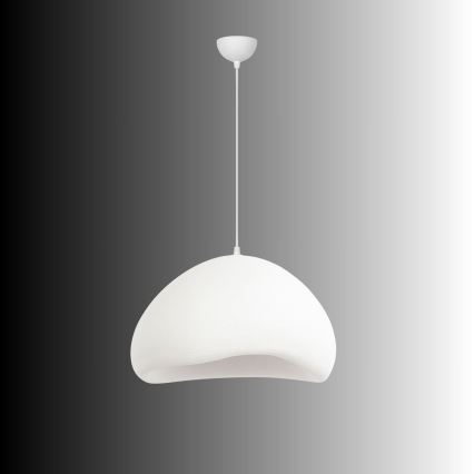 Brilagi - WABI SABI Cable Pendant Light 1xE27/40W/230V Ø 50 cm White