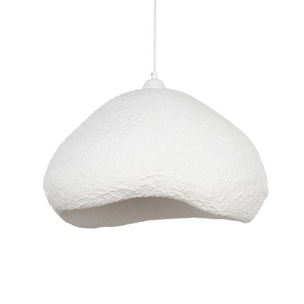 Brilagi - WABI SABI Cable Pendant Light 1xE27/40W/230V Ø 50 cm White