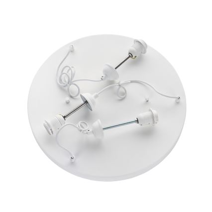Brilagi - WABI SABI Cable Pendant Light 3xE27/40W/230V, Ø 82 cm, White