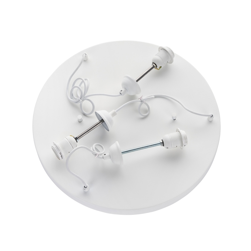 Brilagi - WABI SABI Cable Pendant Light 3xE27/40W/230V, Ø 82 cm, White