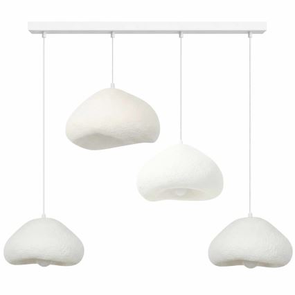 Brilagi - WABI SABI Cable Pendant Light 4xE27/40W/230V, White