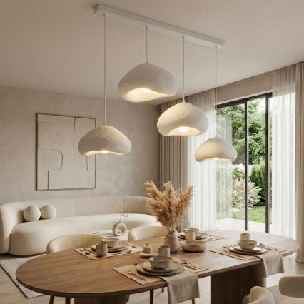 Brilagi - WABI SABI Cable Pendant Light 4xE27/40W/230V, White