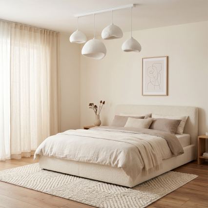 Brilagi - WABI SABI Cable Pendant Light 4xE27/40W/230V, White