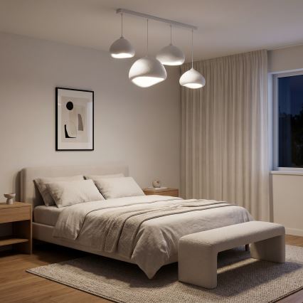 Brilagi - WABI SABI Cable Pendant Light 4xE27/40W/230V, White
