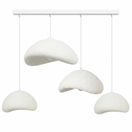 Brilagi - WABI SABI cable pendant light 4xE27/40W/230V, white