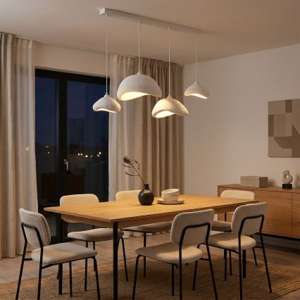 Brilagi - WABI SABI cable pendant light 4xE27/40W/230V, white