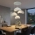Brilagi - WABI SABI Cable Pendant Light 4xE27/40W/230V Ø 90 cm White