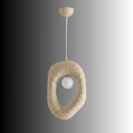 Brilagi - WABI SABI Cable-Suspended Pendant 1xE27/40W/230V, Cream