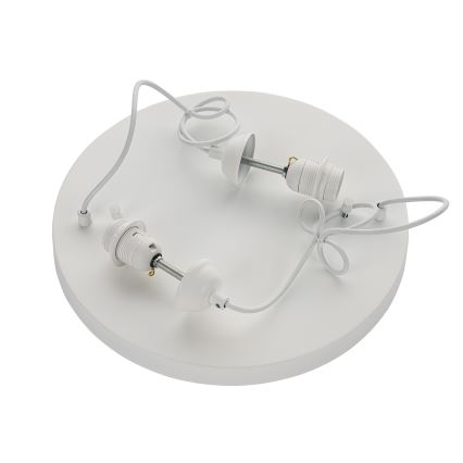 Brilagi - WABI SABI cable-suspended pendant light 2xE27/40W/230V, Ø 45 cm, white