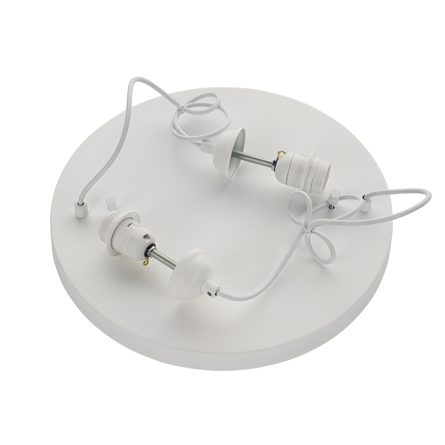 Brilagi - WABI SABI cable-suspended pendant light 2xE27/40W/230V, Ø 45 cm, white