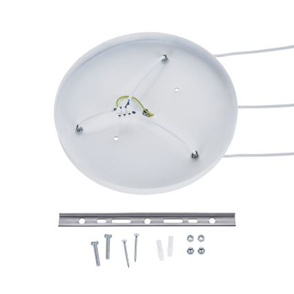 Brilagi - WABI SABI Cable-suspended Pendant Light 3xE27/40W/230V, Ø 76 cm, White