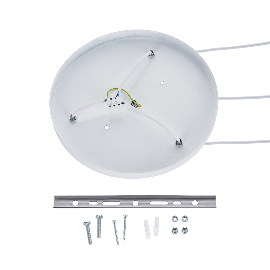 Brilagi - WABI SABI Cable-suspended Pendant Light 3xE27/40W/230V, Ø 76 cm, White