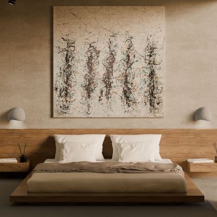 Brilagi - WABI SABI Wall Lamp 1xE14/40W/230V gray