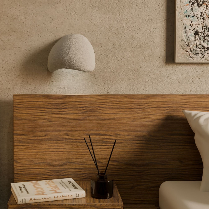 Brilagi - WABI SABI Wall Lamp 1xE14/40W/230V gray