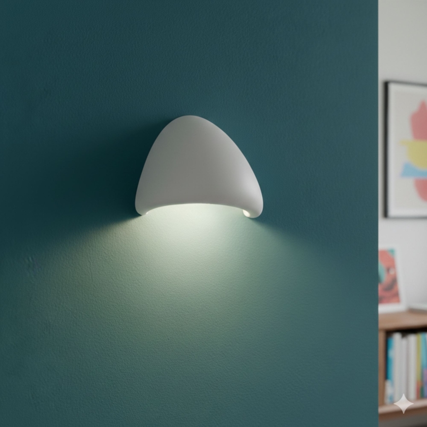 Brilagi - WABI SABI Wall Light 1xE14/40W/230V White