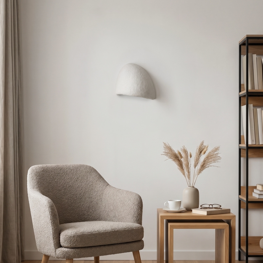 Brilagi - WABI SABI Wall Sconce 1xG9/10W/230V White
