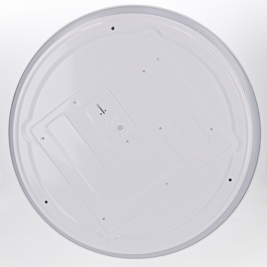 Brilagi - LED Dimmable Ceiling Light WALDO LED/48W/230V 3000-6500K Ø40 cm White/Silver + Remote Control