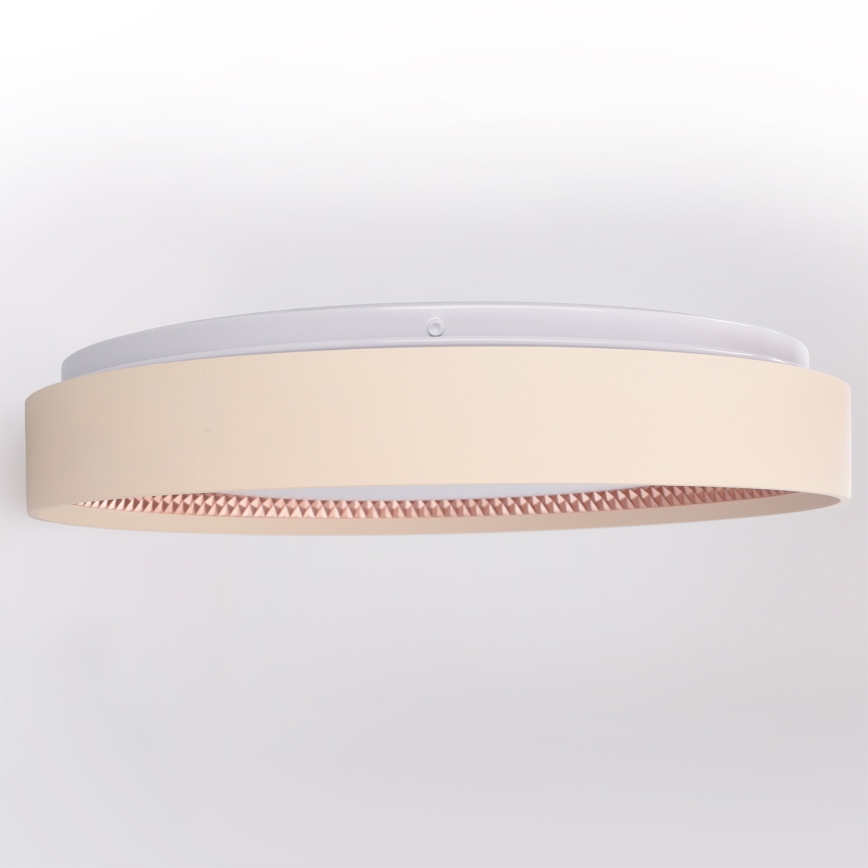 Brilagi - Dimmable LED ceiling light WALDO LED/48W/230V 3000-6500K Ø 40 cm beige/gold + remote control