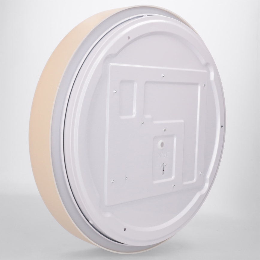 Brilagi - Dimmable LED ceiling light WALDO LED/48W/230V 3000-6500K Ø 40 cm beige/gold + remote control