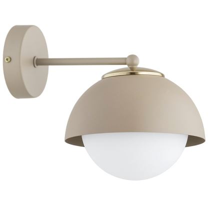 Brilagi - Wall lamp 1xE27/60W/230V beige/gold