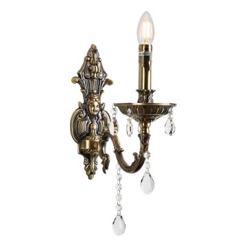 Brilagi - Wall lamp CLASSIC 1xE14/60W/230V brass